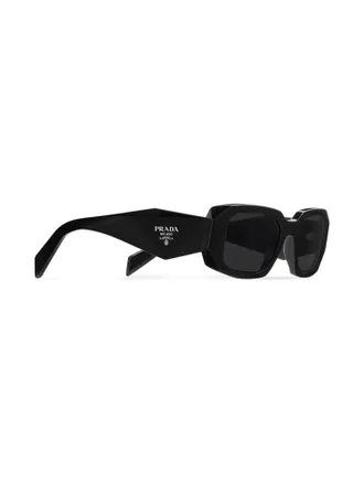 Prada SPR17WS1AB Slate Gray Lenses Sunglasses - Black