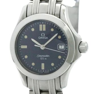 Omega Pre-owned Vintage Horloge - Dames - Vintage Horloges - Blauw - ONE Size - Vintage