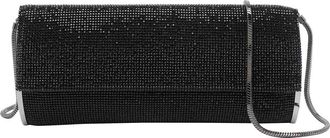 Benedetta Bruzziches Black Kate Crystal Crossbody Bag