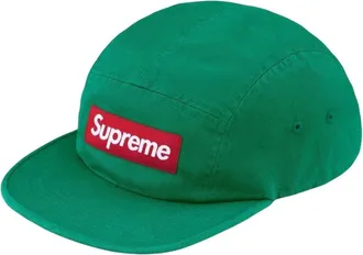 SUPREME FW26 Washed Chino Twill Camp Cap Green SUP-FW26-1069-GRN