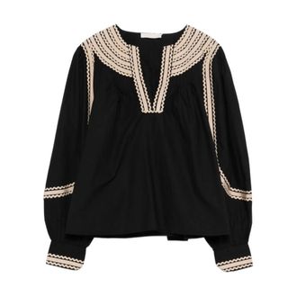 Ulla Johnson Mujer, Blusas y Camisas, Negro, Talla: S