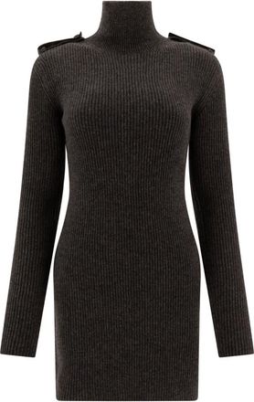 Alexander McQueen Mujer, Vestidos, Gris, Talla: M