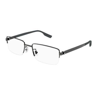Montblanc MB0188O 006 Grey 57mm