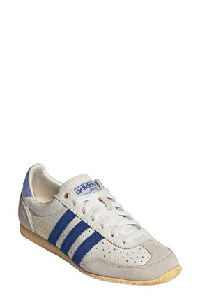 adidas Japan Low Top Sneaker in Off White/Royal/Real Lilac at Nordstrom, Size 12.5