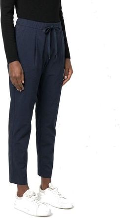 Herno Womens Blue Elastane Casual Pants