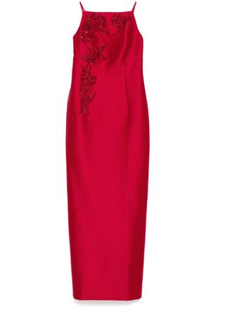 Sachin & Babi Embellished Pryce gown - women - Polyester/Spandex/Elastane - 14 - Red