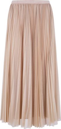 Fabiana Filippi Midi Plated Skirt