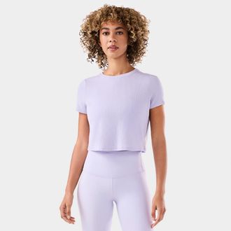 Tavi Ribbed Tee in Lavender at Nordstrom, Size X-Small