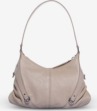 Givenchy Schultertasche aus weichem Leder Voyou Harness Small