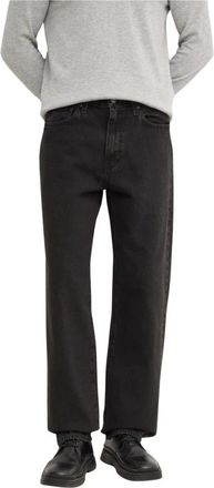 Levi's 568 Loose Straight Jeans - Heren - Regular Fit Jeans - Zwart - W36 L32 - Katoen - Jeans