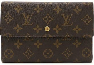 Louis Vuitton Monogram Pochette Passport Trifold Wallet (Authentic Pre-Loved)
