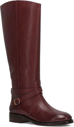 Frye Melissa Button Knee High Riding Boot in Merlot at Nordstrom Rack, Size 11 Wide Calf