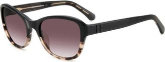Kate Spade New York Golda/G/S Asian Fit W4A/3X Womens Sunglasses Black Size 56