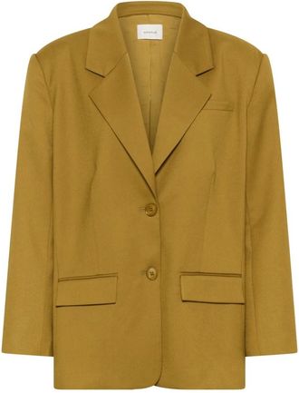 Gestuz Blazers - Dames - Jassen - Groen - Maat: XL Leer