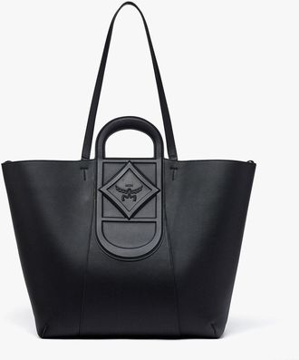 MCM Mode Travia Tote in Calf Leather