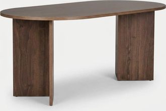 Hanah Home Mesa De Comedor De Madera sablin 180 X 90 X 75 Cm - Nogal