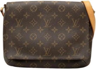 Louis Vuitton Pre-owned Cross Body Bags, female, Brown, Size: ONE SIZE Pre-owned Vintage Shoulder Bag
