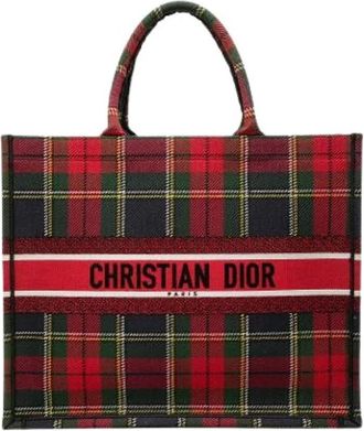 Dior Pre-owned Tote Bags, female, Multicolor, Size: ONE SIZE Pre-owned The Book Tote