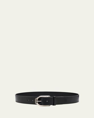 Ralph Lauren Purple Label Welington Leather Belt