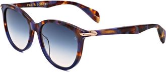 Rag & Bone RNB1020/S 0JBW I4 Blue Havana/Blue Gradient