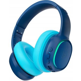 OEM Auriculares Inal&aacute;mbricos Kh03 Anc Para Ni&ntilde;os, Seguros Y Con Control De Volumen, Color Azul
