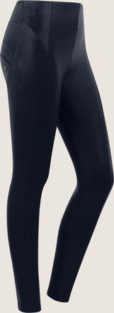 Freddy Leggings FREDDY Leggings WRUP2HF439, Damen, Gr. XL, EURO, blau (schwarz sapphire), Obermaterial: 78% Polyester PES. 22% Elasthan EL., Hosen Leggings