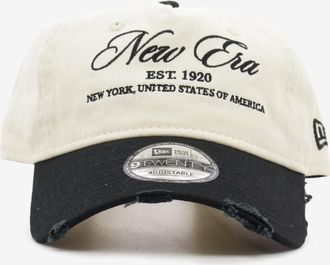 New Era Wash Distress 9Twenty light beige