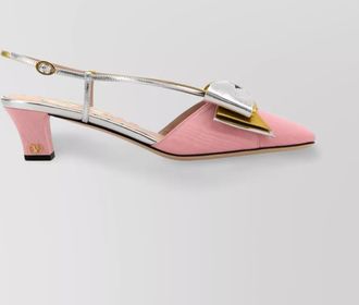 Valentino Garavani fabric bow pumps