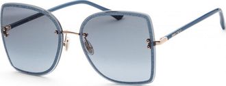 Jimmy Choo London Womens LETIS-0LKS-GB Letis 62 0LKS GB Sunglasses - Multicolour - One Size