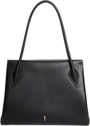 Christian Louboutin Large Calfskin East/West Tote in Black at Nordstrom