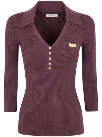Elisabetta Franchi Serafino Neck Sweater
