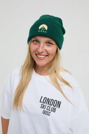 OOSC Classique Beanie - Forest Green at Nordstrom
