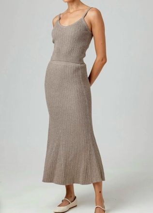 Sundays Rosalind Skirt In Chestnut