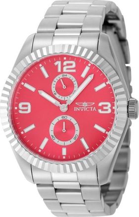 Invicta Specialty Quartz Red Dial Mens Watch 49526