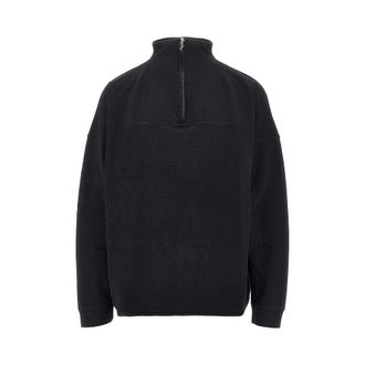 Jacquemus Rond Carr&eacute; quarter-zip sweatshirt Man S