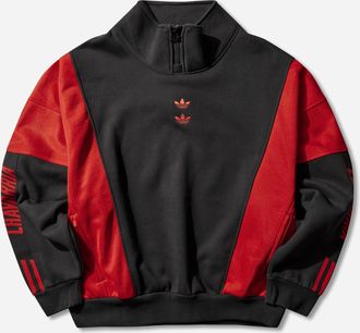 adidas Men s Willy Chavarria Watsonville Sweater Black / Red
