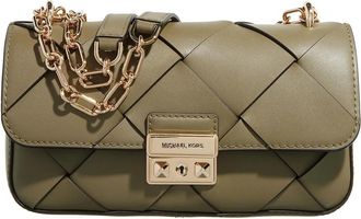 Michael Kors Crossbody Bags - Sm Conv Chain Shldr - green - Crossbody Bags for ladies