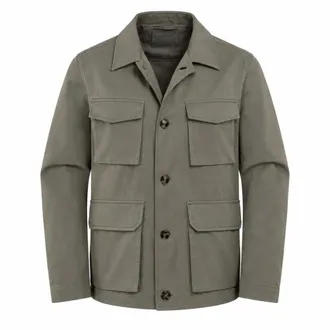 Moorer Chaqueta Mitia - Jackets - Hombre - Verde - M
