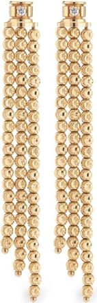 Officina Bernardi 18kt yellow gold Moon diamond earrings - women - Diamond/18kt Yellow Gold - One Size