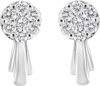 House of Brilliance Haus Of Brilliance 14K 0.87 Ct. Tw. Diamond Stud Earrings
