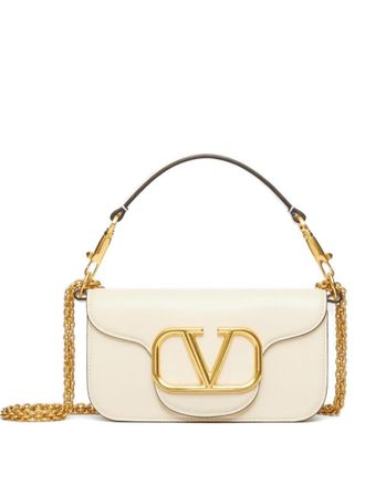 Valentino Garavani Ivory Loco Small Shoulder Bag