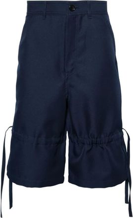 Comme Des Gar&ccedil;ons Lange Blauwe Shorts - Heren - Korte Broeken - Blauw - XS - Polyester - Korte Broeken