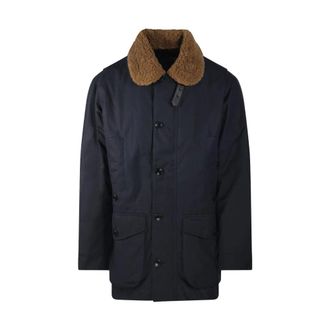 Barbour Winter Endurance Waxed Jacket - Heren - Jassen - Blauw - Maat: XL Katoen