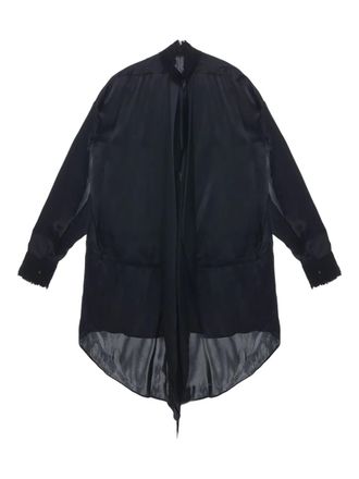 Ann Demeulemeester Jenna satin dress - Black