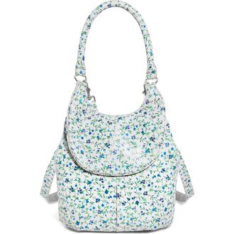 American Leather Co. Catalina Convertible Backpack in Blue Ditsy Floral at Nordstrom Rack