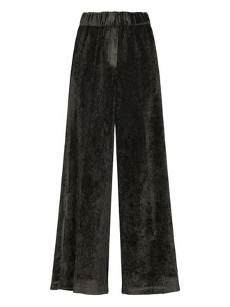 PESERICO corduroy trousers - Brown