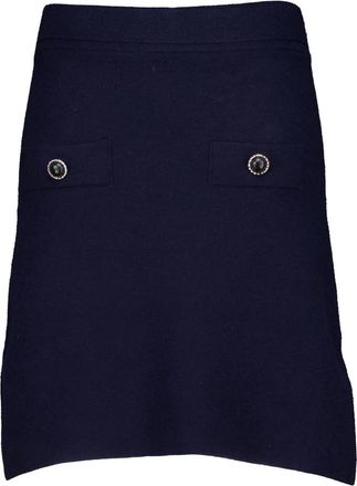 Janice Blauwe Rodger Rok - Dames - Korte rokken - Blauw - L - Rokken