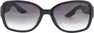 Columbia Eastern Cape Grey Gradient Square Ladies Sunglasses C521S 001 56