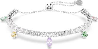Swarovski Tennis Mixed Cuts Armband - Dames - Armbanden - Veelkleurig - ONE Size - Accessoires