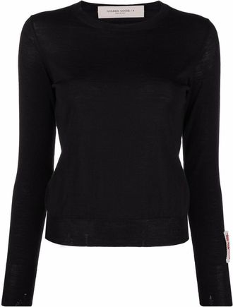 Golden Goose Golden WS Regular Knit Crew Neck Light Wool Merino Clothing